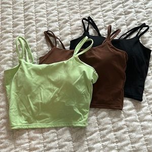 Backless sports bra bundle